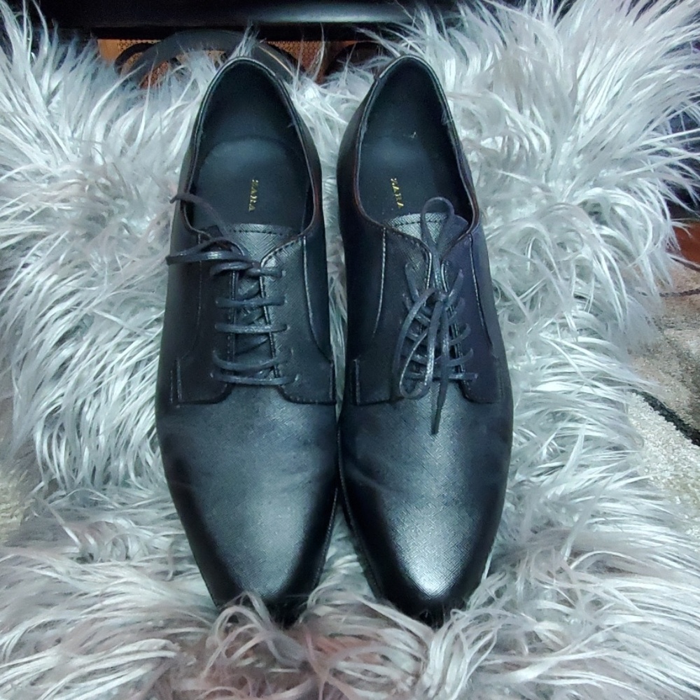 Zara Mens Shoe Black